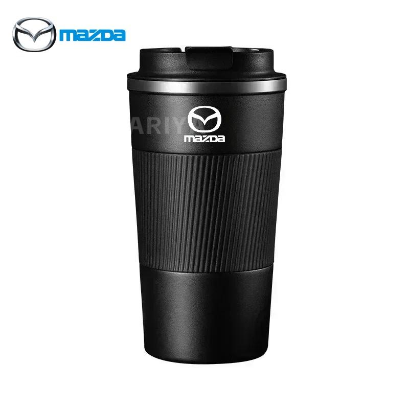 Edelstahl Kaffee Thermosbecher Auto Vakuumflasche Reise Thermobecher Für Mazda CX4 CX5 CX7 CX8 CX9 CX30 Atenza Axela Auto