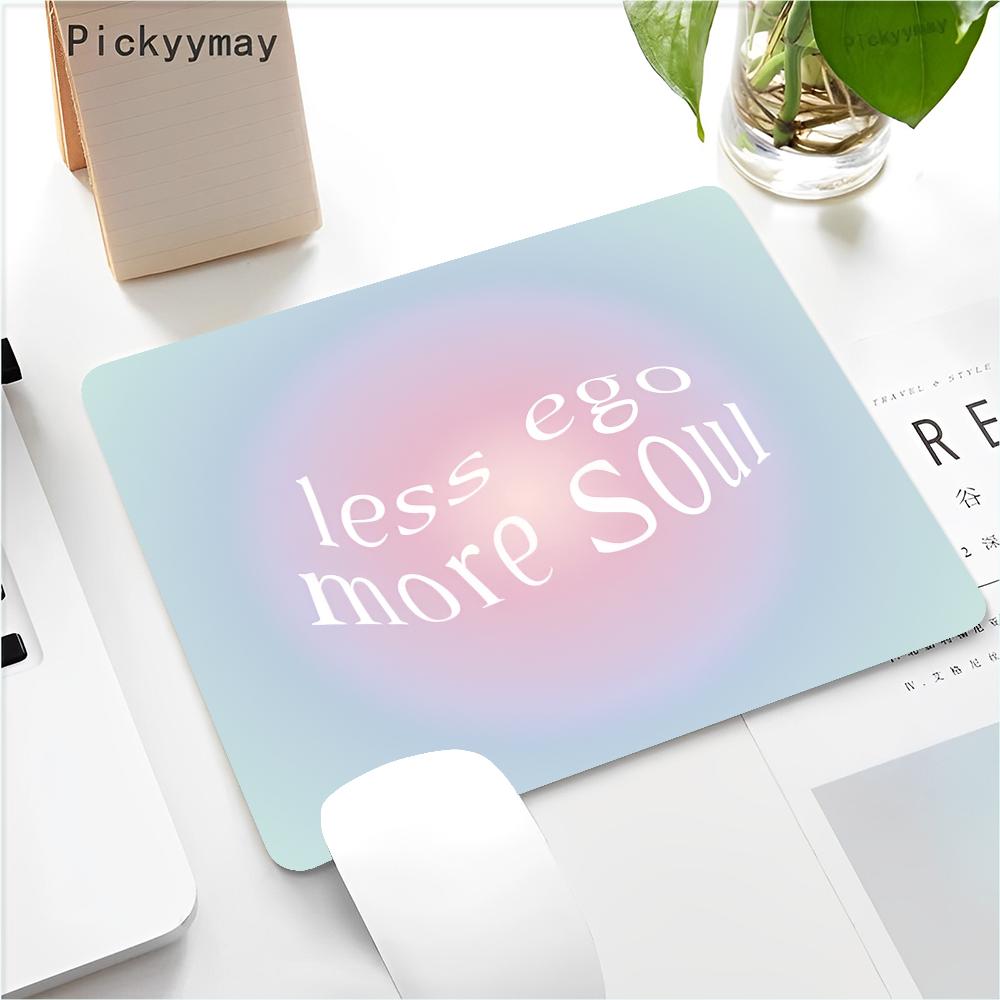 

Pink Aura Energy Mousepad Small Office Computer Desk Mat Table Keyboard Big Mouse Pad Laptop Cushion Non-slip Deskpad Home Decor Not LockEdge 18x22cm