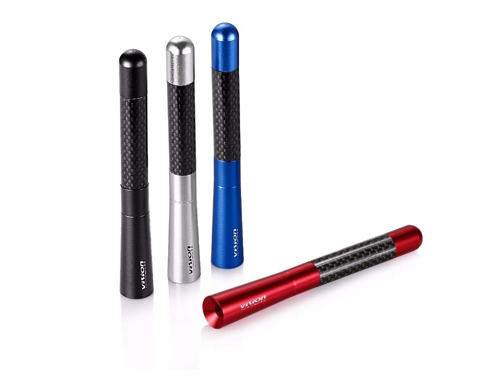 12cm Carbon Fiber Short Radio Antenna Ford Focus Fiesta Peugeot Mazda Citroen Opel Astra