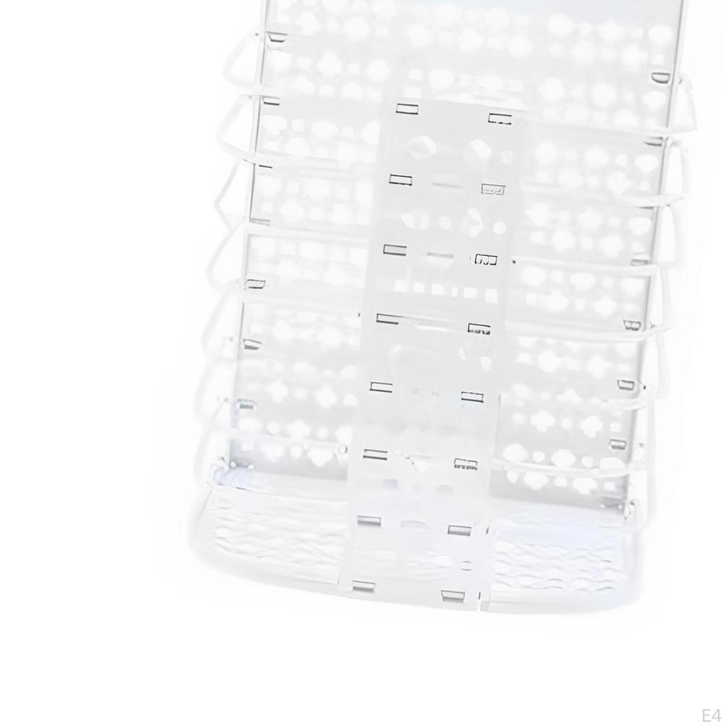 Collapsible Dirty Clothes Storage Basket, Wall Mounted with Sturdy Installation Hooks