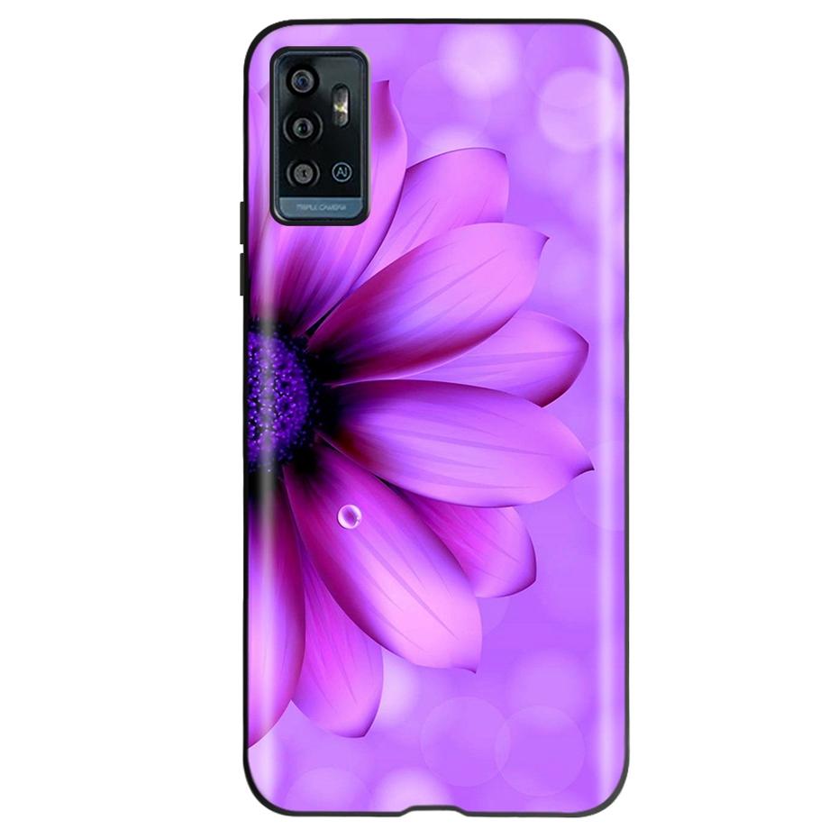 For ZTE Blade A71 Case Silicone Back Cover Phone Cases for zte blade A 71 a71 A7030 Soft Coque Fashion TPU bumper Eiffel Tower