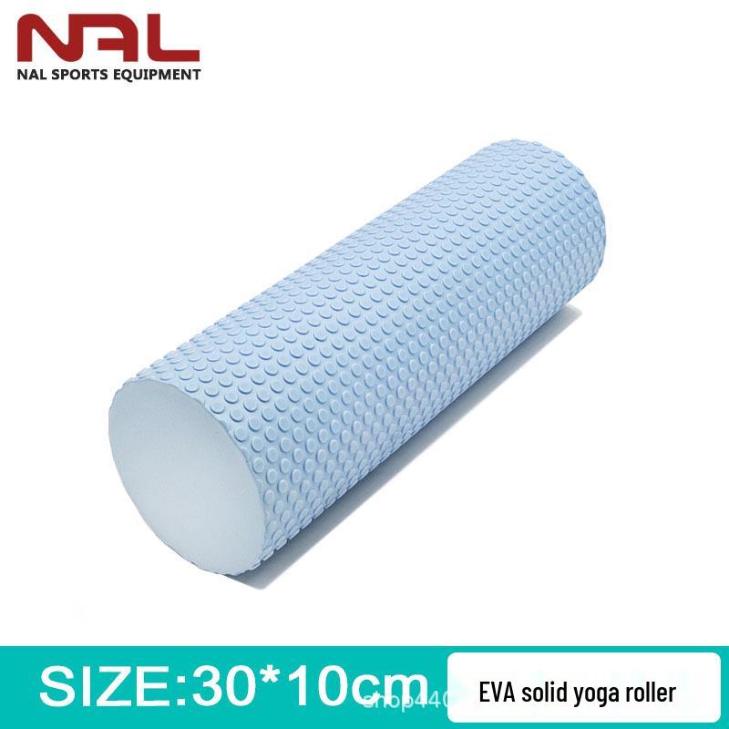 

30x10CM EVA Foam Roller for Yoga and Muscle Massage Black Dots