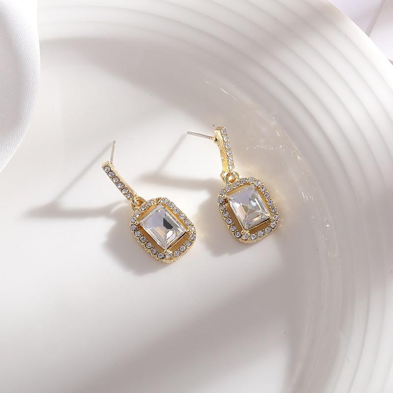 925 Silver Needle Vintage Green Crystal Butterfly Drop Earrings For Women Jewelry 2026 Trending Luxury Zircon Women's Earrings