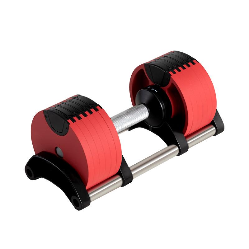 Smart Adjustable Dumbbell Set: Automatic Weight Change, Men & Women Home Fitness, Cast Iron Electroplated, 16/36KG.