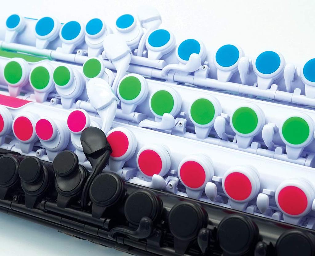 NUVO jFlute 2.0 Cheie Do, NegruNegru, N220JFBK, Instrument de suflat din plastic complet impermeabil (Include Carcasă Dură Dedicată)