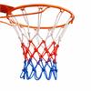 Custom Polyester Basketball Net Crochet Braided Rope With 12 13 Buckles for Sports Court Equipment Supply