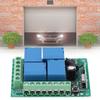 12V 433Mhz 4CH Channel Relay RF Wireless Garage Doors Remote Control Switch Receiver Module
