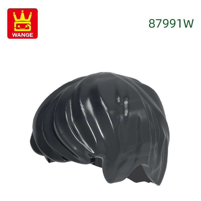 

Non-Toxic 130Pcs/Lot 88991W Children With Short Left Slanting Hairstyle Block Moc Color Accessories Compatible With Brick Diy Toys about 130pcs