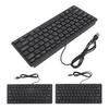 78 Key Ultra Slim Language Keyboard USB Wired Compact Keyboard with Ergonomic Button for Computer De