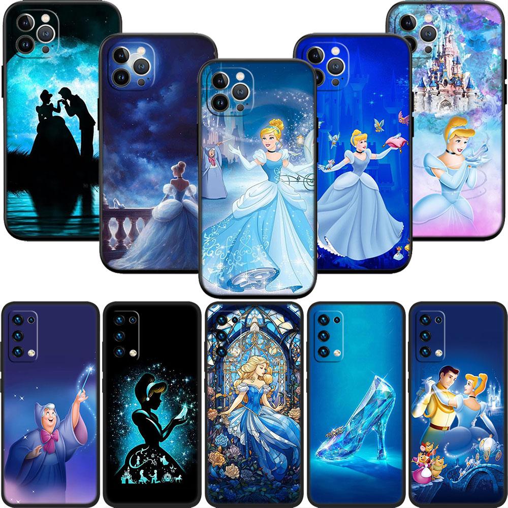CJ36 Disney Cinderella Case for Samsung Galaxy M06 M15 M16 M35 M55 M56 A36 A42 A50 A50S A51 A52 A32 A33 A05 A05S A06 A16 A20