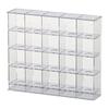 Acrylic Golf Ball Display Rack Showcase Gift Practical Clear Golfball Holder 20 Grids