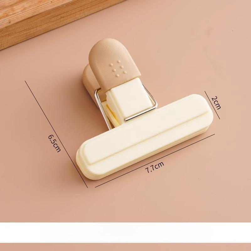 2 ks Tvarovaná těsnící spona na potraviny do kuchyně Spona na uzavírání obalů bramborových lupínků a snacků Plastová spona na uzavírání sáčků, nepropustná a odolná proti vlhkosti