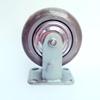 Gray Heavy Duty Silent Swivel Rubber Caster Wheel