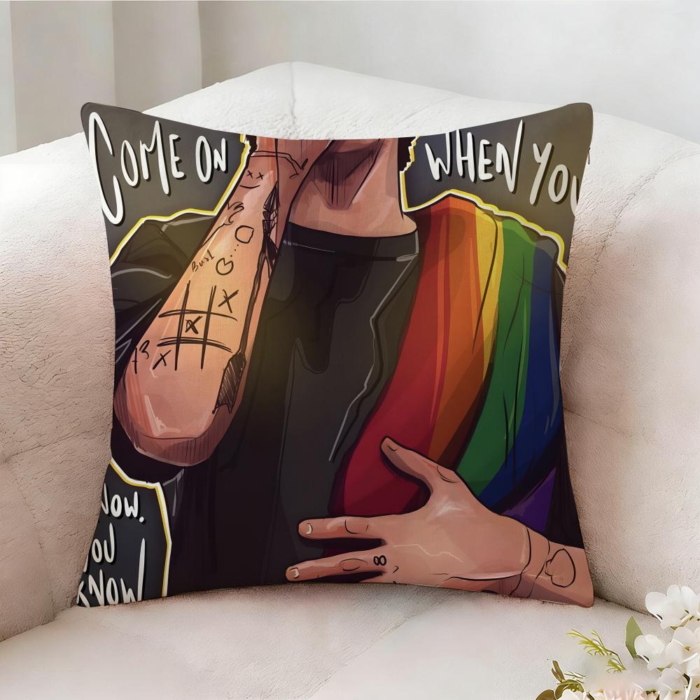 Louis T-Tomlinson Singer Pillow Case Pillowcase, Double-sided Printed, Sofa Cushion, Bedroom Headboard Pillow