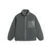 Li Ning Jackets Men's Gray Stand Collar Moderate Other AFDSA67-5
