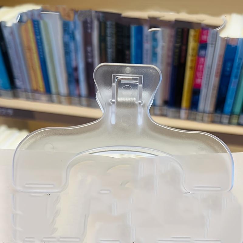 Book Clip Bookmarks Transparent Page Holder Clip For Students Book Read Graduation Gifts Reading Book Clip Aid Tools Multipurpos