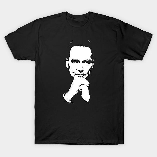 

Men Black Print T-shirt Norm Macdonald No-Cut Transfer Paper Print Cotton Tshirt 2XL чорний