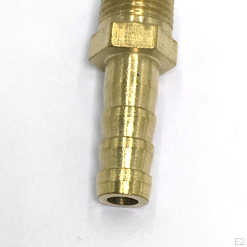 חיבור בורג לצינור עם הברגה מנחושת, סט חיצוני 1/8 אינץ' - DN6x6 מ"מ