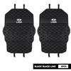 Leather Car Seat Back Protector Kick-Proof Anti Slip Child Mat For Lada Xray Granta Priora Sedan Sport Kalina Vesta SamaraWW3