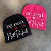 High Top Knit Hat For Men Women With Letter Design Warm Acrylic Breathable For Winter Season