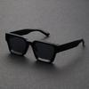 Fashionable Thick Frame Sunglasses Trendy Square Retro Ins Style Women Sun Glasses UV400 Protection