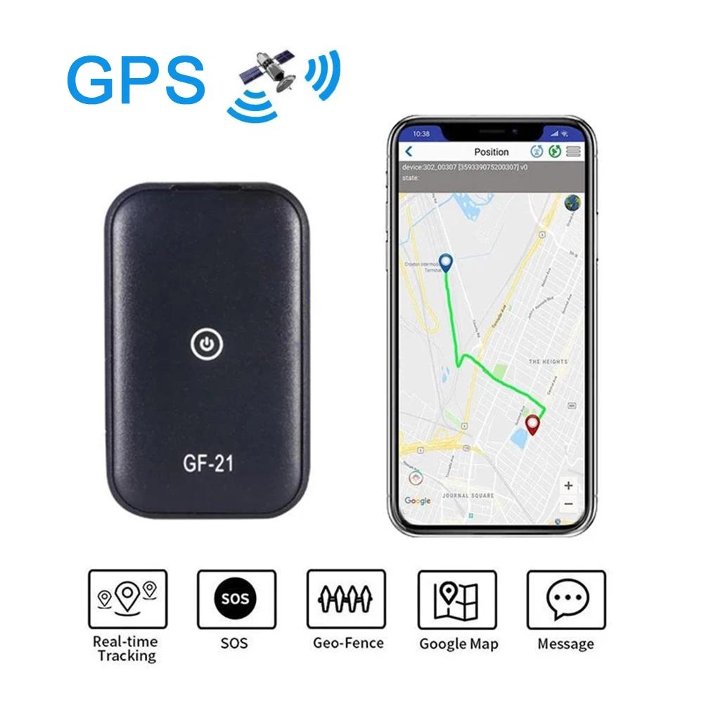 GF 07 09 21 22 Tracker auto Vehicul Camion Localizator GPS Dispozitiv de urmărire a înregistrării anti-pierdere Poate control vocal Telefon Wifi LBS