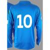 Vintage Jerseys, Soccer Uniforms, AC Ronaldo, Ronaldinho, Zidane, Long-sleeved Sportswear, National Team Uniforms
