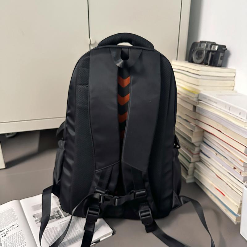 Men's Large Capacity Travel Backpack Junior Senior High School Student Schoolbag