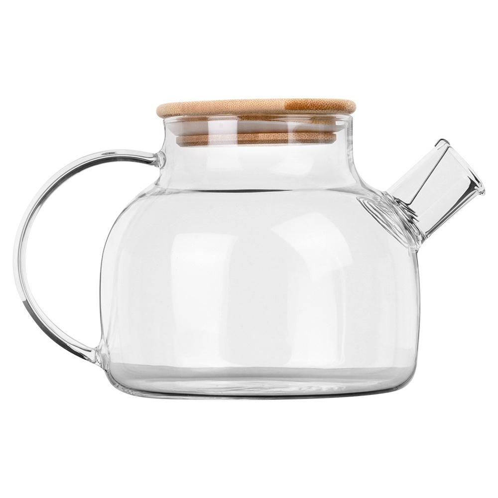 Glass Coffee And Tea Pot With Strainer 1 L