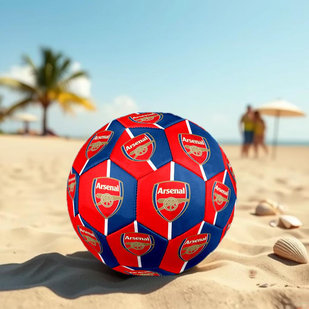 Cresta del Football Club Arsenal Pallone da Calcio Misura 5 Cucito a Macchina Allenamento e Partite all'Aperto Ideale per Appassionati di Calcio