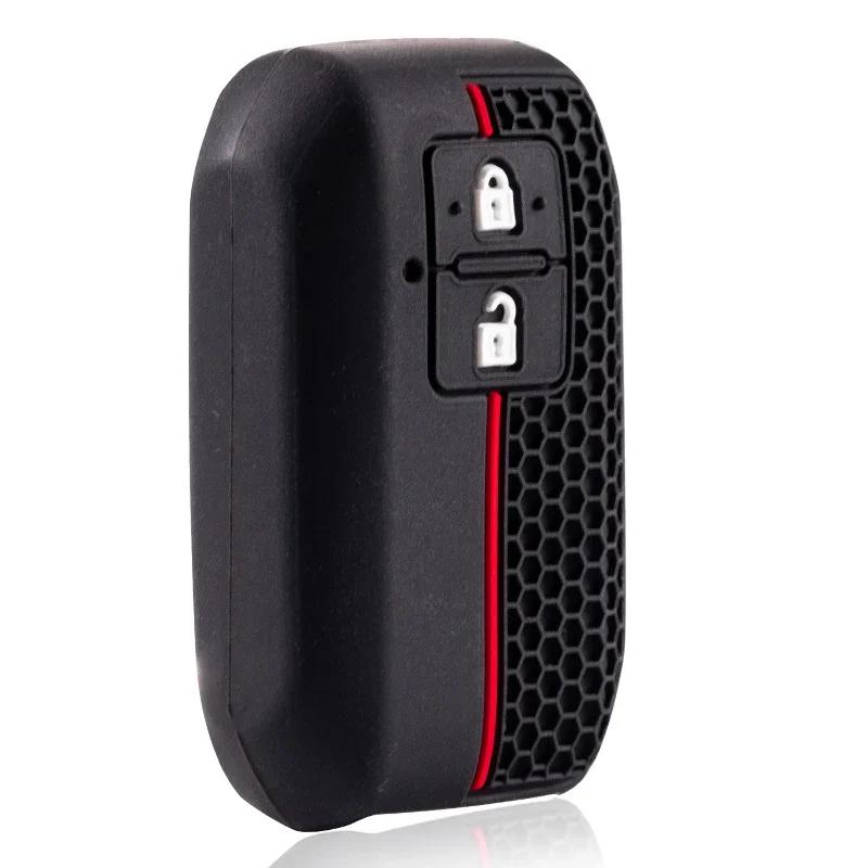 New Silicone Key Case Cover For Suzuki Swift 2017 2018 Keyless Fob Shell Skin Keyring Key Chain Holder Protector