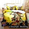 Game Dungeon Defenders Bedding Set Cartoon Anime Adult Kid Bedroom Duvet Cover Sets 3D Print Anime Home Textile