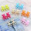 2Pcs Adjustable Jean Button Pins, Bear Shaped Waist Tightener Instant Jean Buttons for Jeans Pants, No Sewing Required