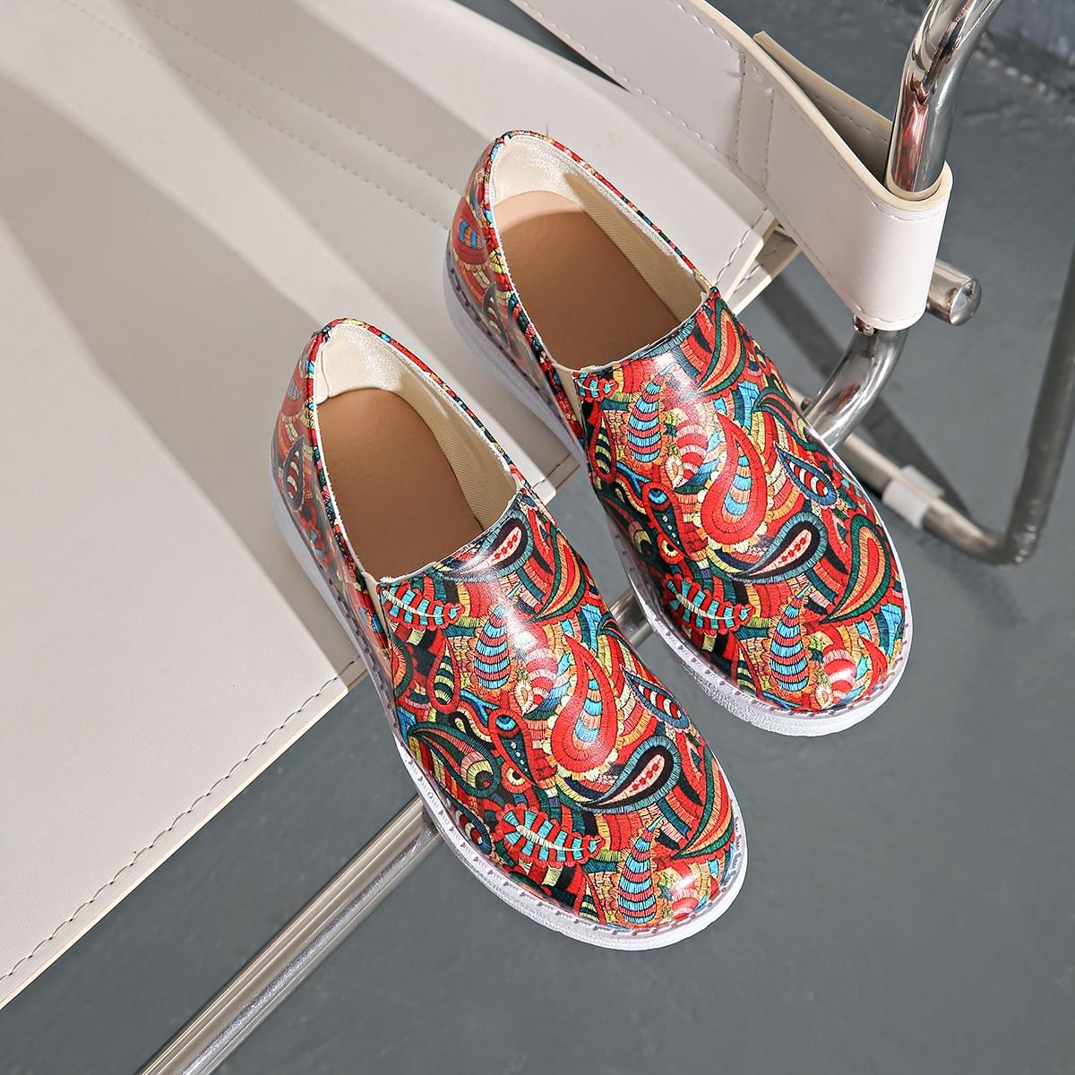 

Женская Одинарная Обувь Летняя Новая Низкий Каблук Спортивная Обувь Повседневная Удобная Легкая Нескользящая Обувь для Женщин Zapatos De Mujer 43 красный