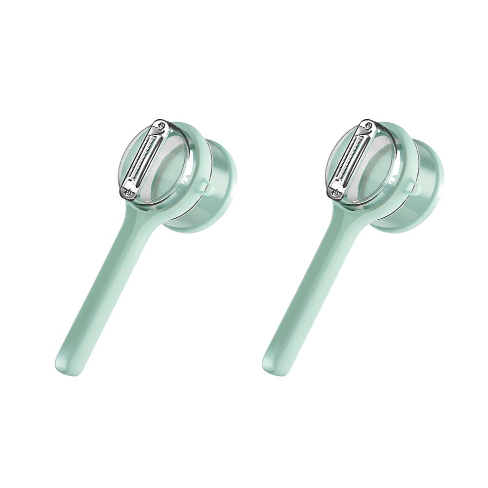 Potato Peeling Knife Vegetable Peeler with Peelings Storage Bucket Multi-Function Fruit Planing Knife Scraper Kitchen Gadgets