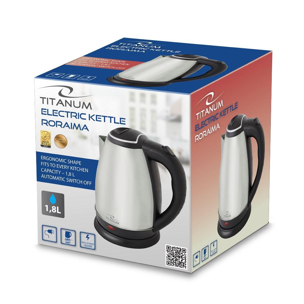 Electric kettle Roraima 1.0L inox