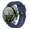 TS400 Men Smart Watch AMOLED Bluetooth Calling GPS Positioning Flashlight Compass Altitude Barometric Pressure Health Monitor