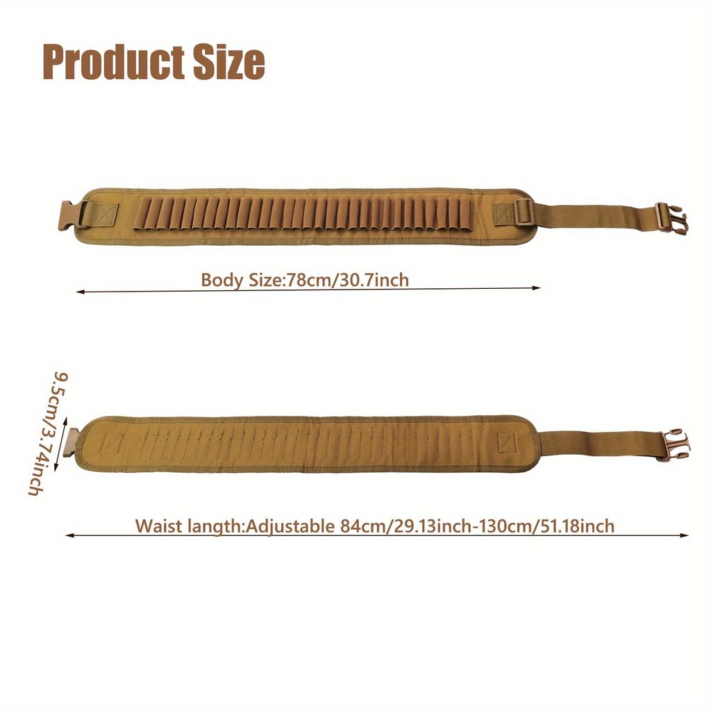 Outdoor Hunting Belt Multi-Function Buckle Nylon Belt Hunting Adjustable Quick Release Buckle Outdoor Hunting Thickened Widened Waistbands