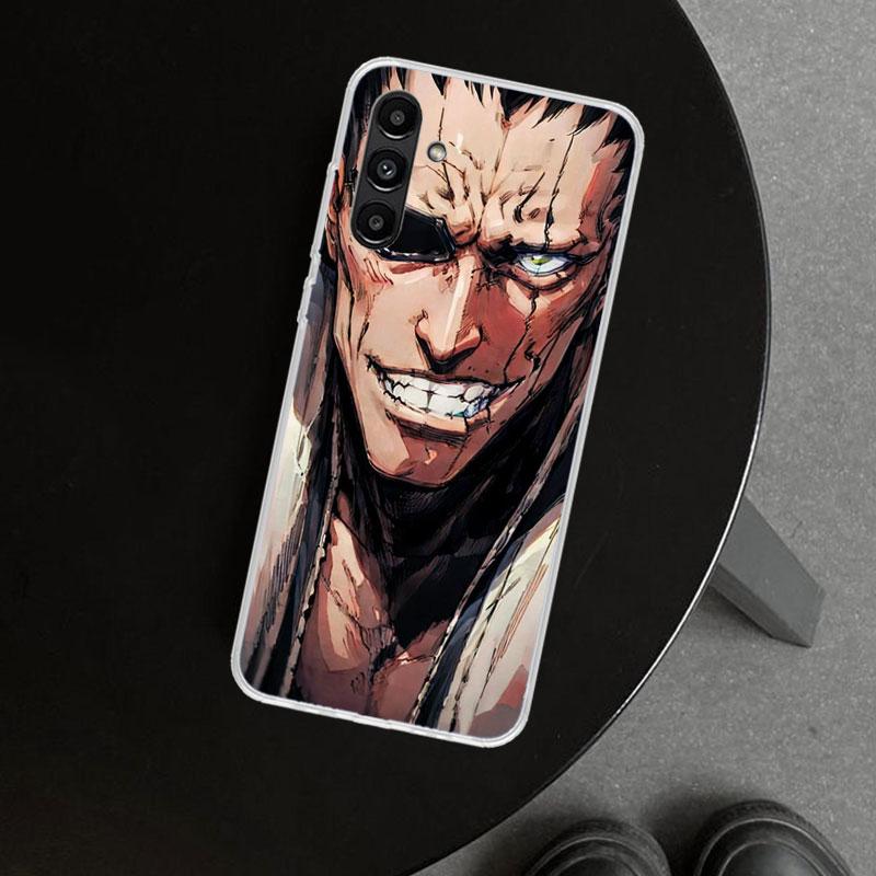 Zaraki Kenpachi Bleach Phone Case Cover for Samsung Galaxy A17 A16 A26 A36 A56 A57 A37 A15 A25 A35 A55 A14 A24 A34 A54 A13 A23 A