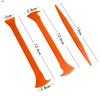 3Pcs/set New Vinyl Car Wrap Tool Protable Cars Micro Stick Squeegee Window Tinting Kit Corner Scraper Curves Slot Tucking Tools