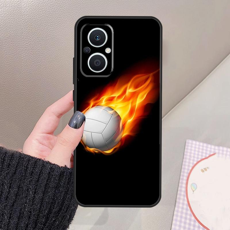 Volleyball Sport Funda For OPPO Reno 12 14 13 11 10 Pro 11F 12F 13F 14F 7 8 Lite OPPO Find X6 X5 X8 X9 Pro Case