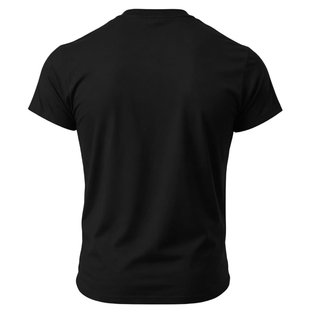 Men's Graphic Round Neck T-Shirt with Soccer Slogan for Casual Wear