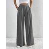 2026 Spring/Summer New Women's Commuting Style Pleated Casual Wide-Leg Loose Trousers
