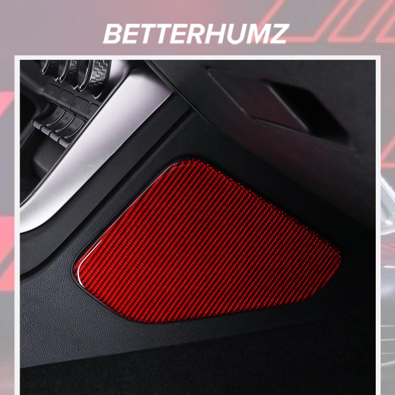 Carbon Fiber For Subaru BRZ/Toyota GR86 - Center Console Side Panel Trim Stickers Tuning Car Interior Decor Accessories