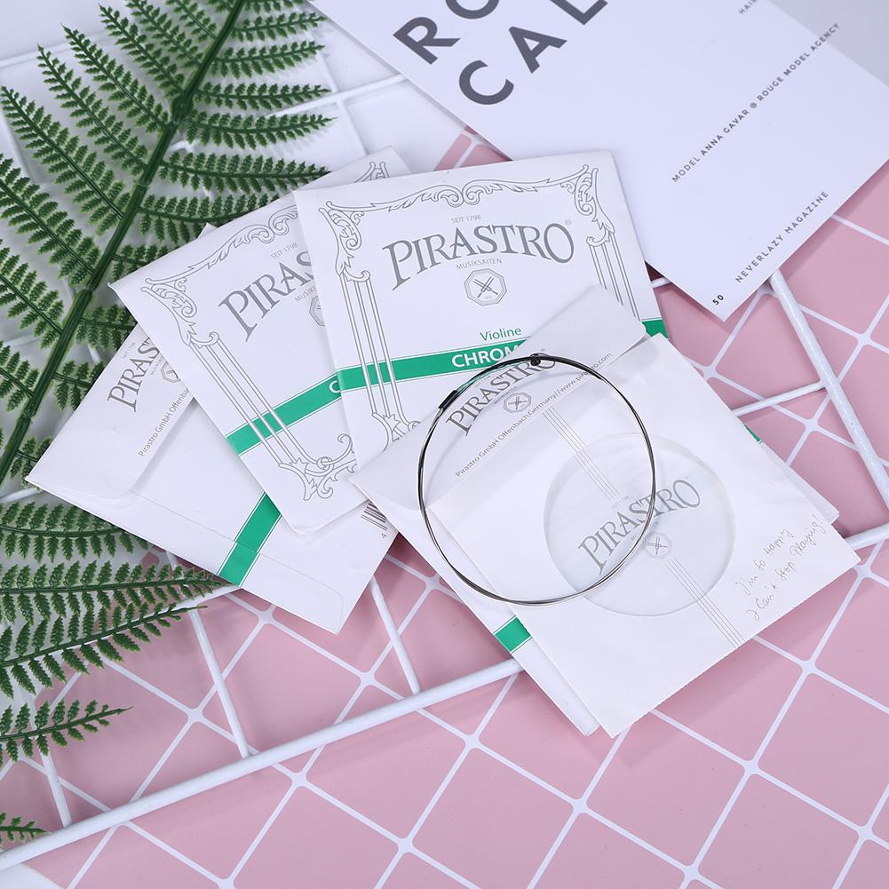 1-8Set D string Chrome Steel 4/4 Violin Strings 319020 E/A/D/G Medium Gauge Violino String Germany Strings Guitar Accessories