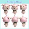 Fruit Pig Jenny Series Keychain Resin Cartoon Accessories For Kids Decor And