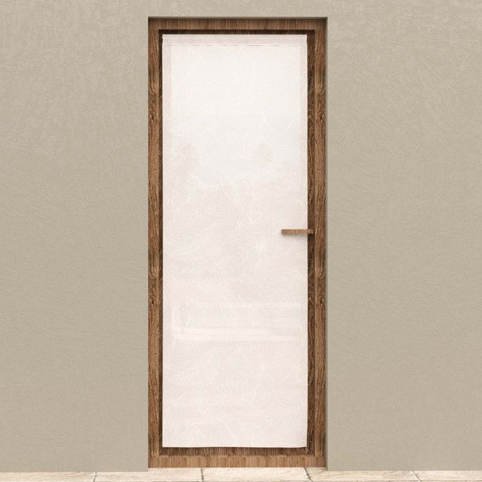 Brise bise 70x200 cm CELIA blanc, par Soleil d'Ocre