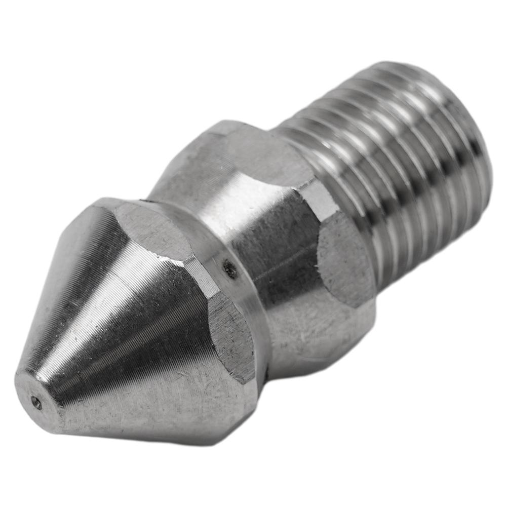 Easy Installation and Thread Compatibility Pressure Washer Drain Sewer Cleaning Jetter Nozzle 7 Jets Male 14inch