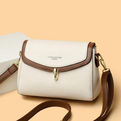 Jarní Nová Velkokapacitní Špičková a Atmosférická Dámská Taška Módní a Všestranná Crossbody Ležérní a Módní Kabelka přes Rameno
