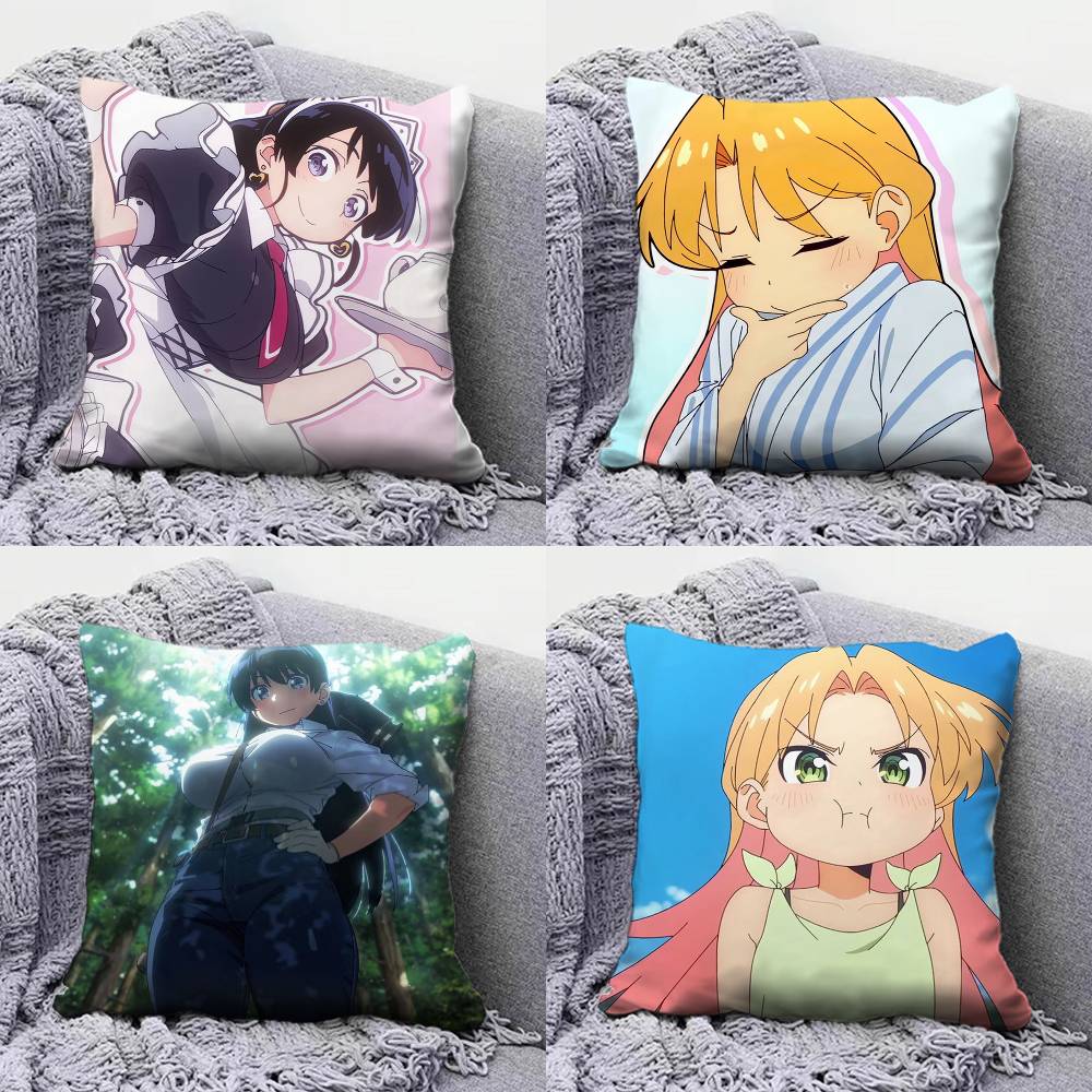 Ruri Rocks Tanigawa Ruri Anime Girl Home Sofa Cushion Covers and Aecorative Custom Pillow Covers
